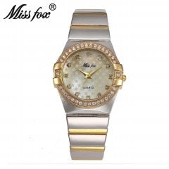 Gold Watch Fashion Brand