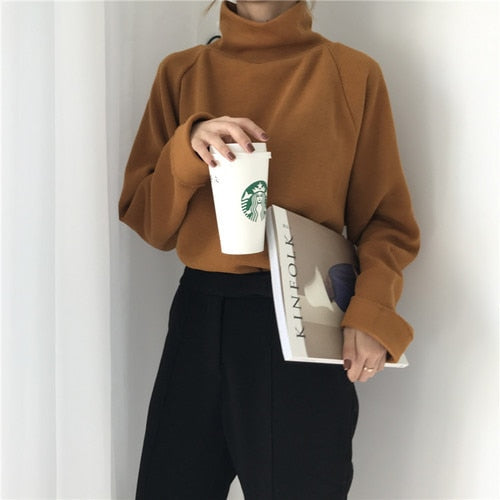 Long Sleeve Sweater Casual Loose Jumpers