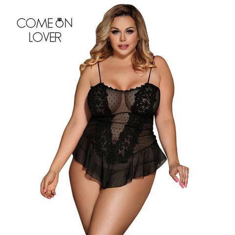 Nightwear Lingerie Plus Size Lenceria