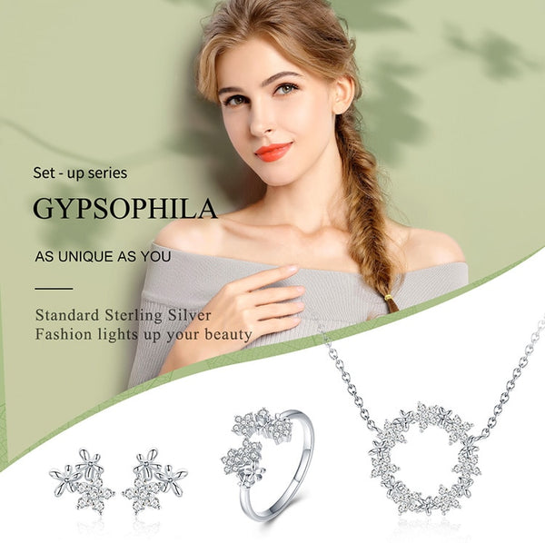 Necklace Women Ring Jewelry Set