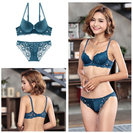 Push-up Bra And Panty Sets