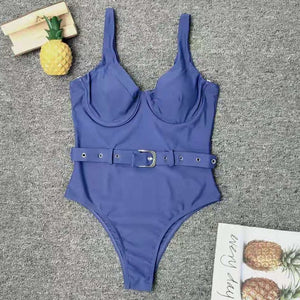 Belt Bathing Suit Swim Wear