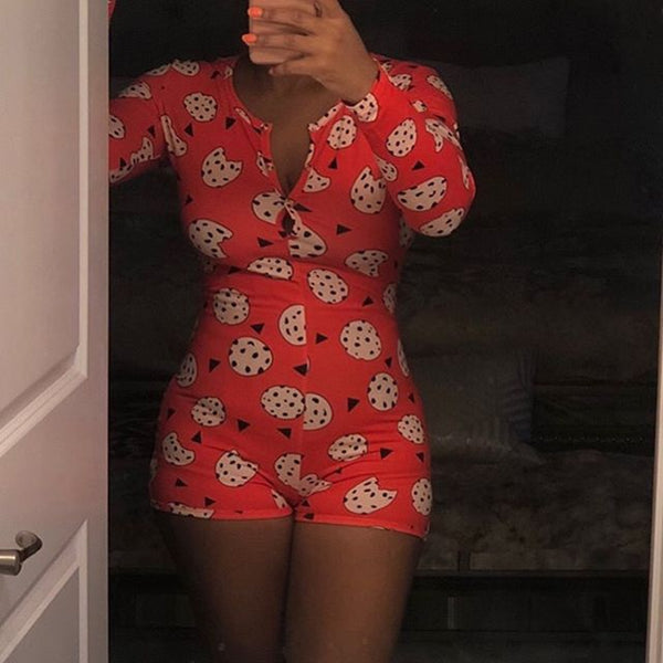 Long Sleeve Short Nightwear