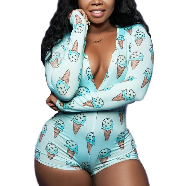 Long Sleeve Short Nightwear