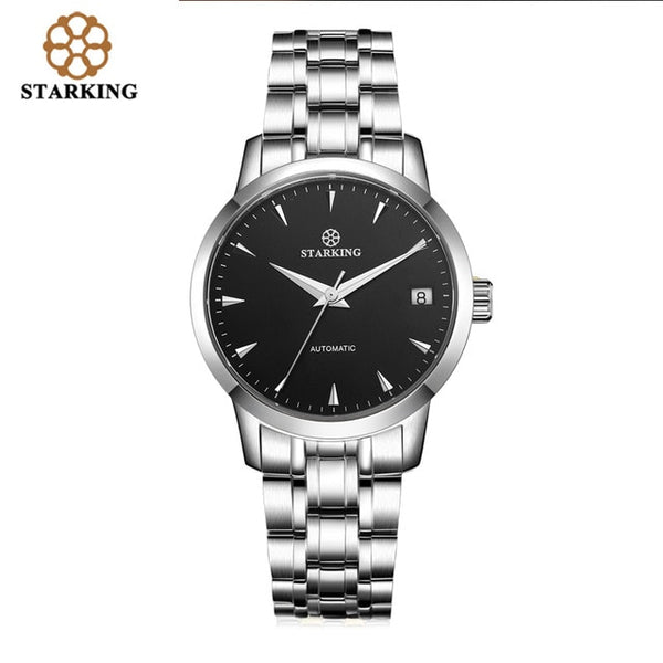 Classic Women Simple Watch Automatic Stainless Steel