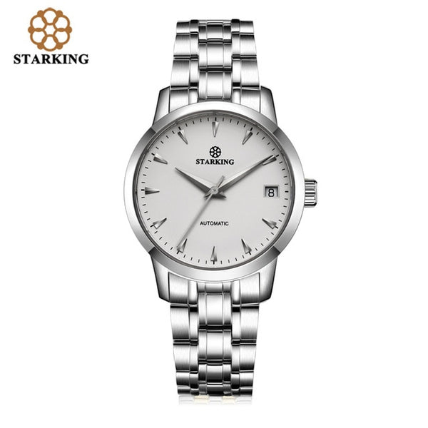 Classic Women Simple Watch Automatic Stainless Steel