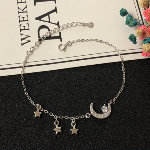 Fashion Simple Star Moon   Bracelet