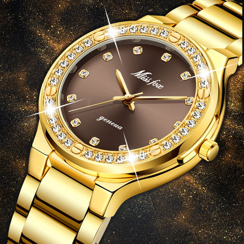 Elegant Woman Watch Luxury Brand