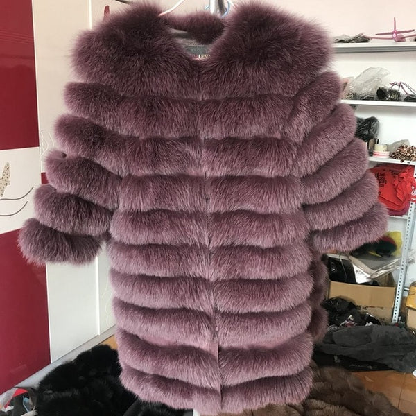 Women Natural Real Fur Jackets