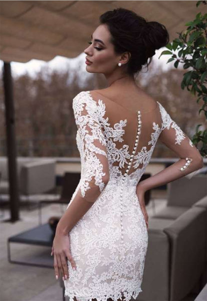 Wedding Dress Mini Short Shirt